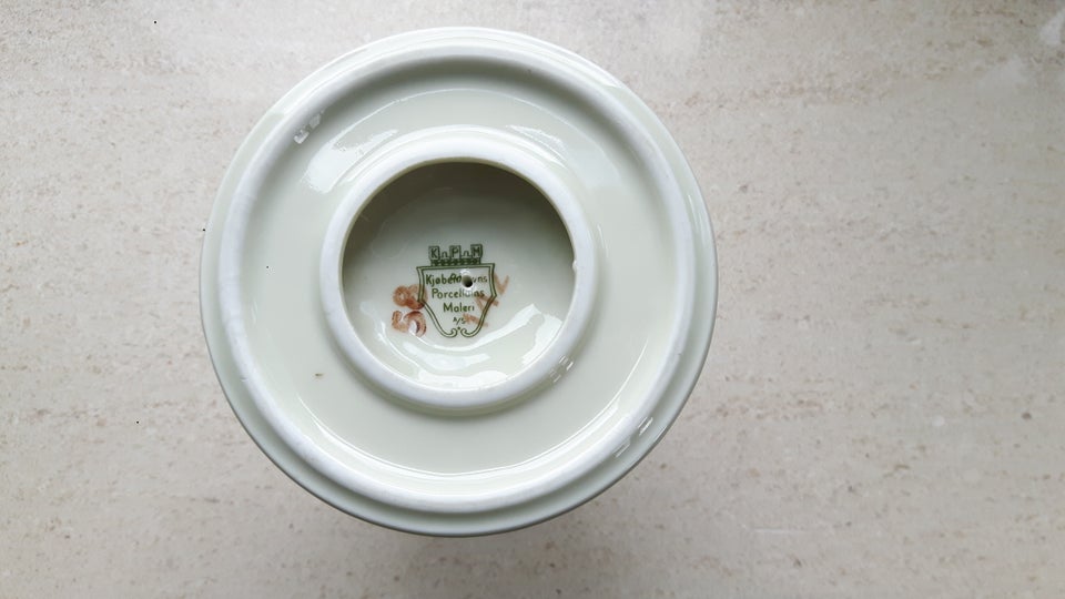 Porcelæn Lysestage KPM Roser 