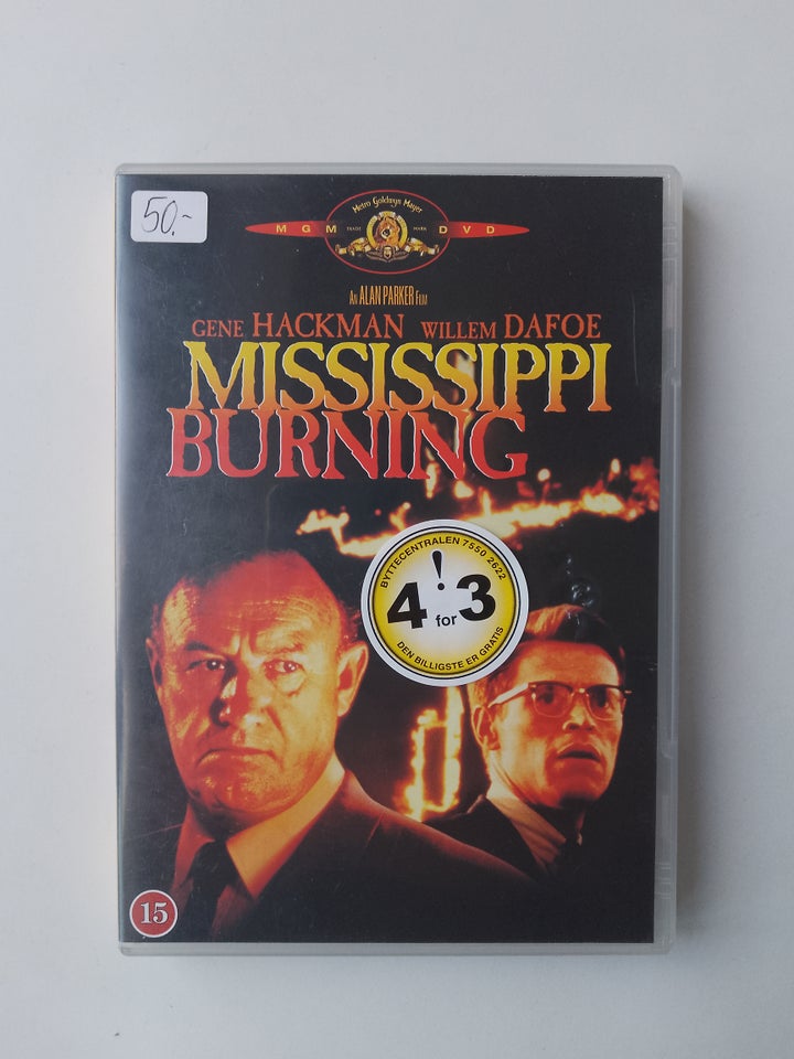 Mississippi burning, DVD, drama