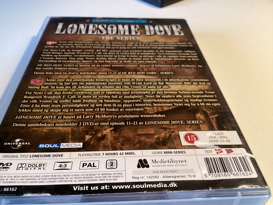 Lonesome Dove part 2 , DVD,