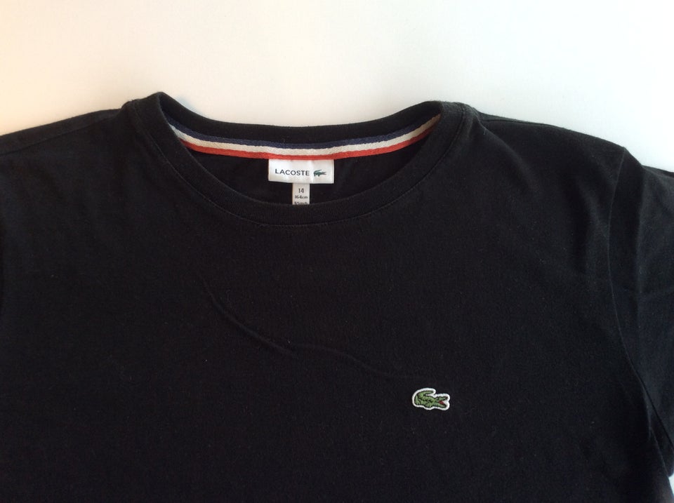 T-shirt, Sort, Lacoste