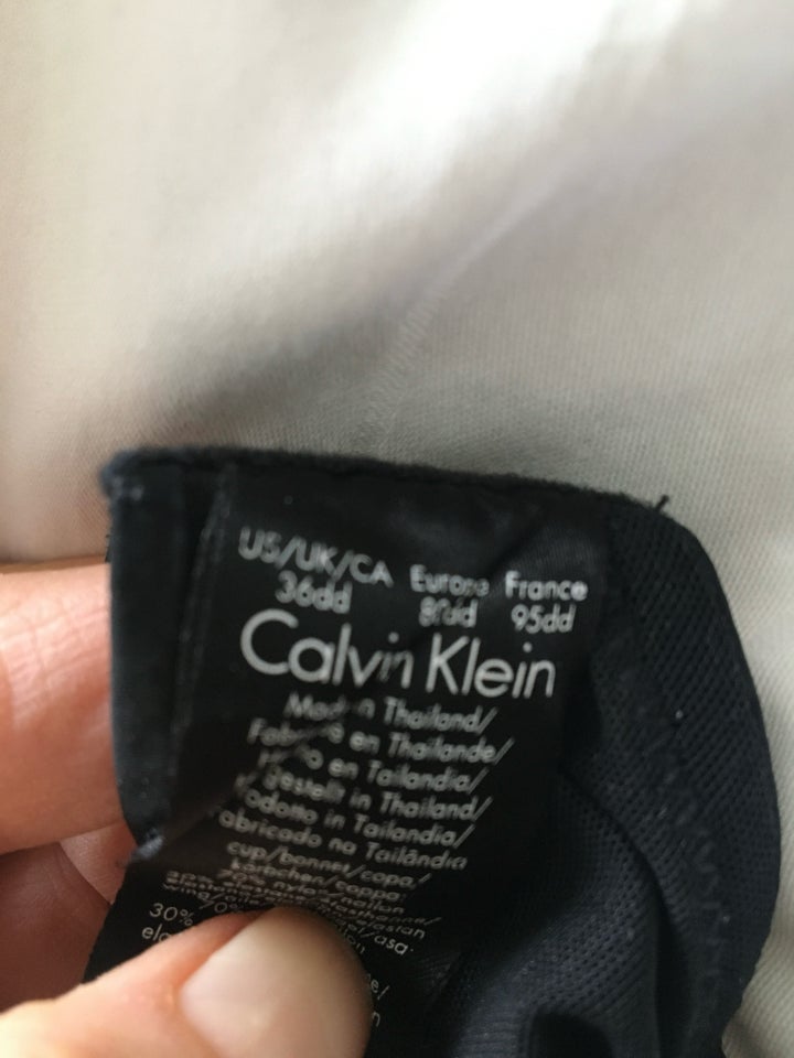 BH, Fin sort bh, Calvin Klein