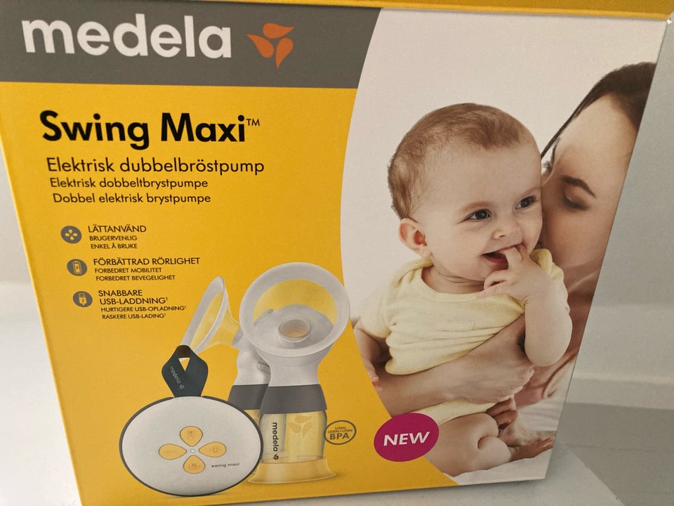 Brystpumpe, Medela swing maxi