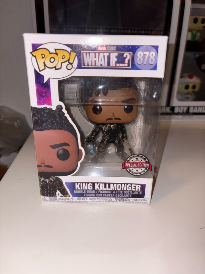 Funko Pop Marvel King Killmonger,