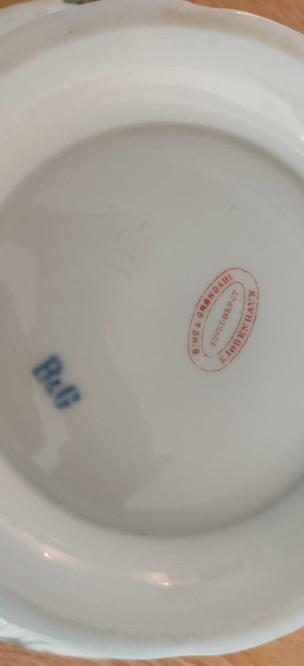 Kartoffelskål Porcelæn