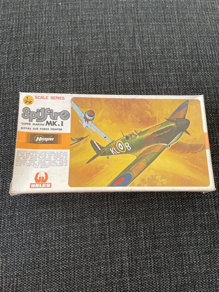 Byggesæt, Hasegawa Spitfire Mk.I,