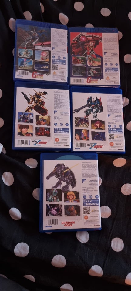 Mobile Suit Gundam Blurays,