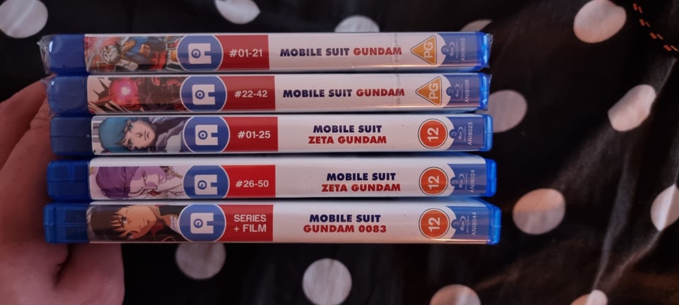 Mobile Suit Gundam Blurays,