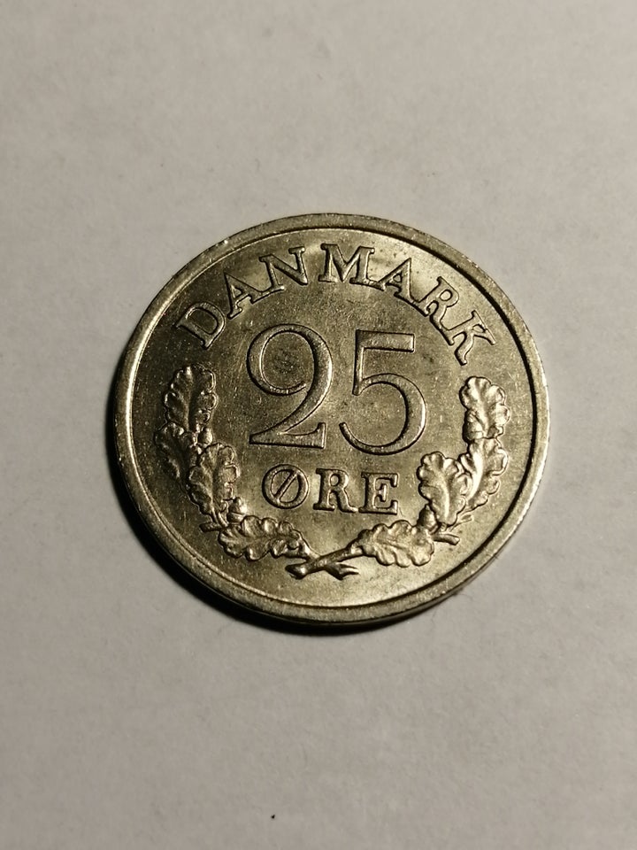 Danmark, mønter, 25 øre