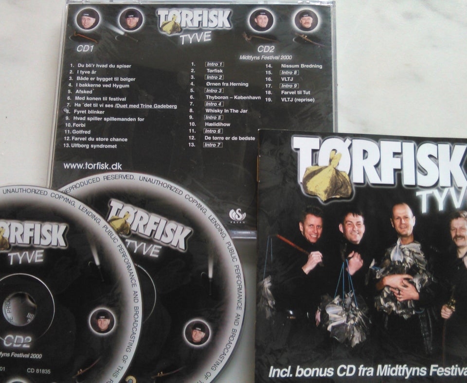 TØRFISK: 20 + bonus CD fra Midtfynsk