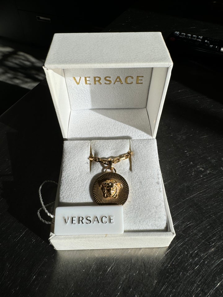 Halskæde, forgyldt, Versace