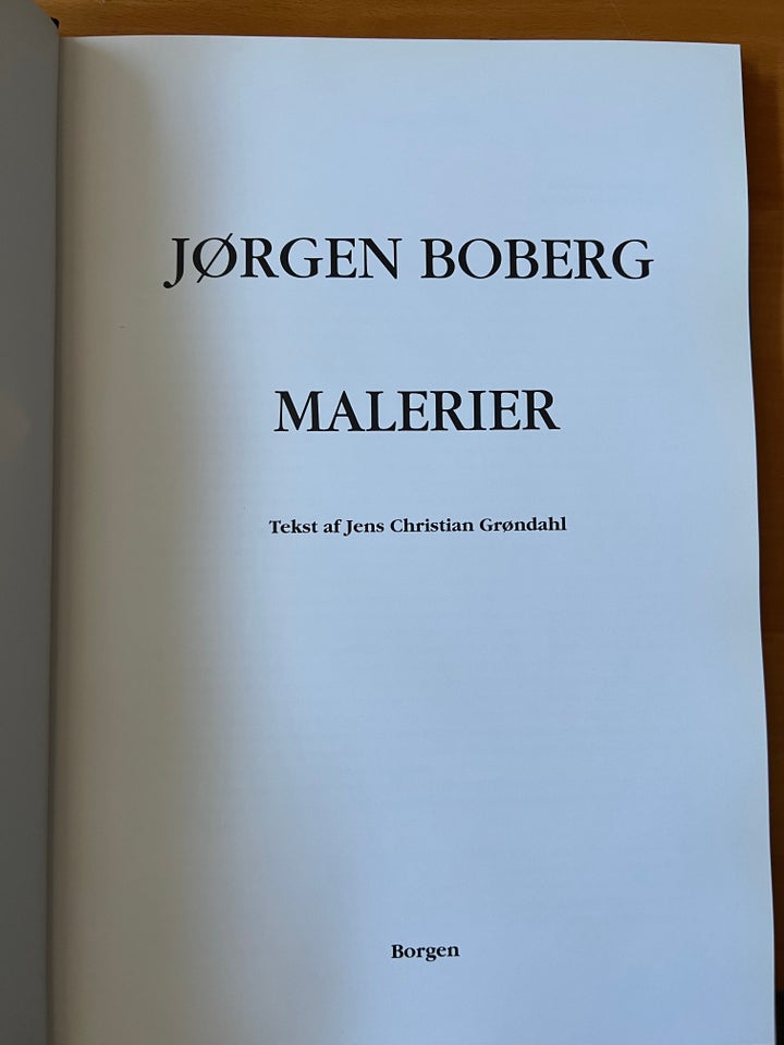 Jørgen Boberg - Malerier, emne: