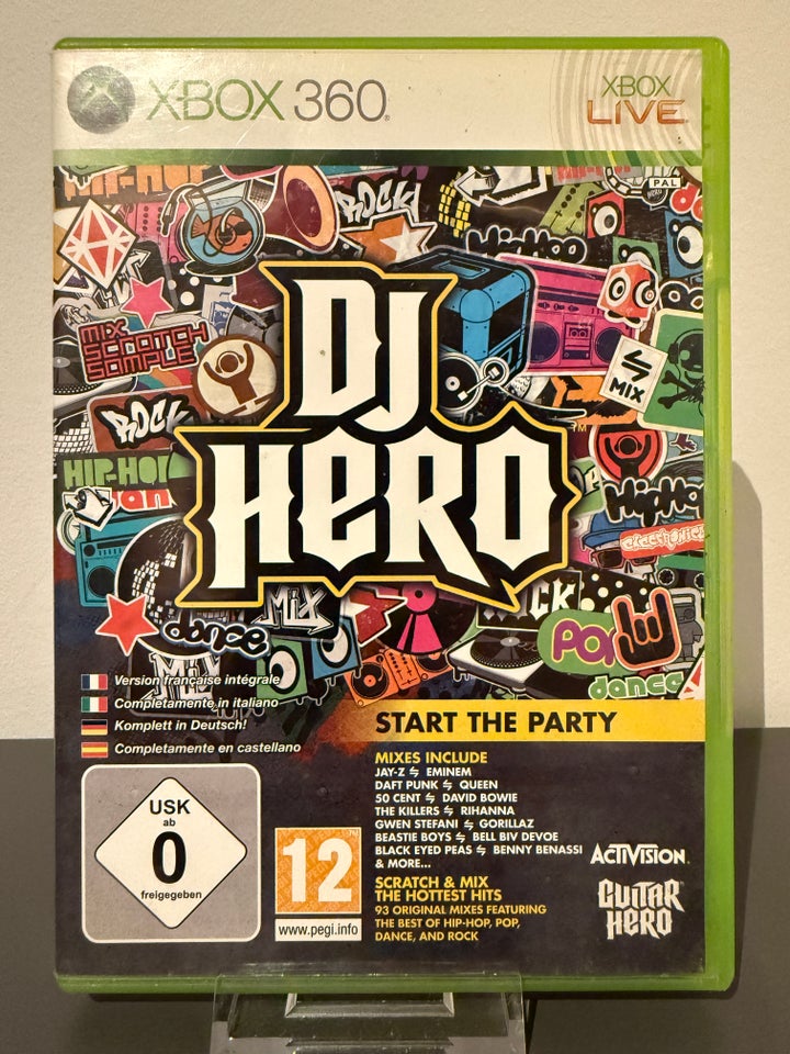 DJ Hero, Xbox 360, anden genre