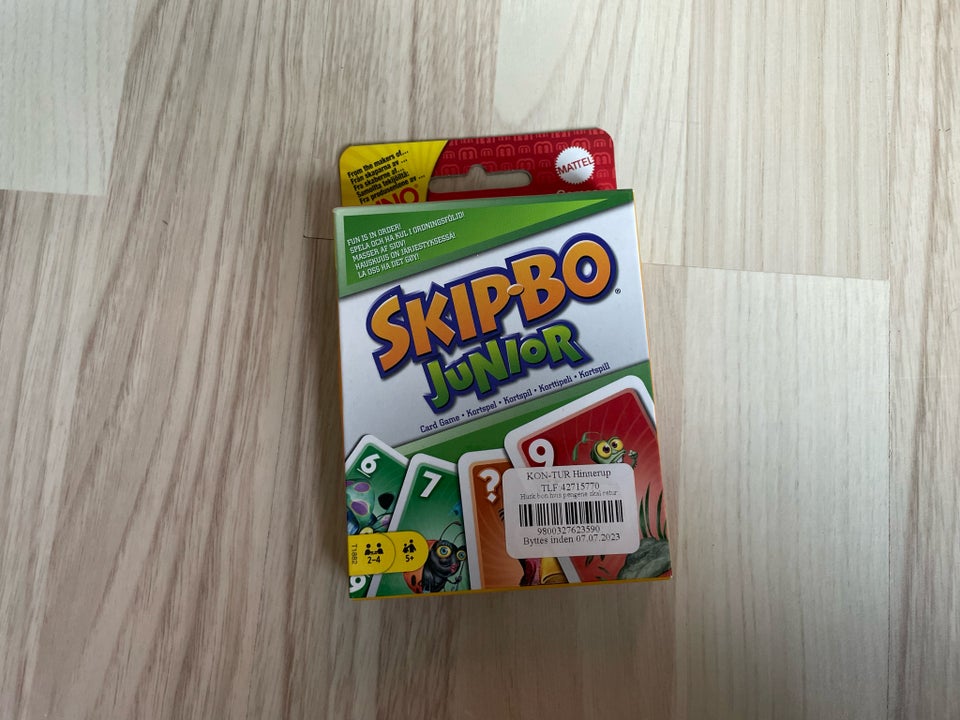 Skipbo junior kortspil