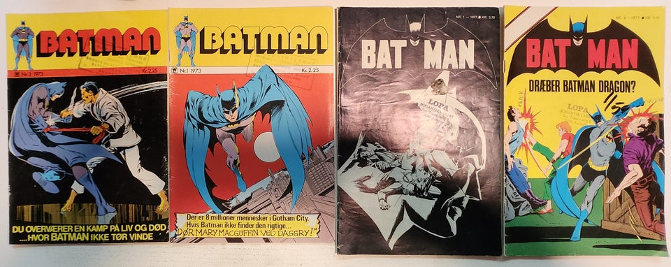 Batman 1973 1977 og 1978