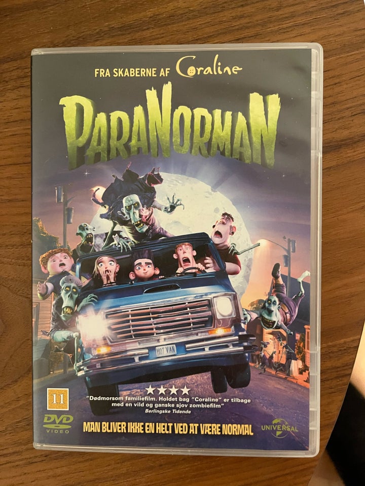 Paranorman, DVD, familiefilm