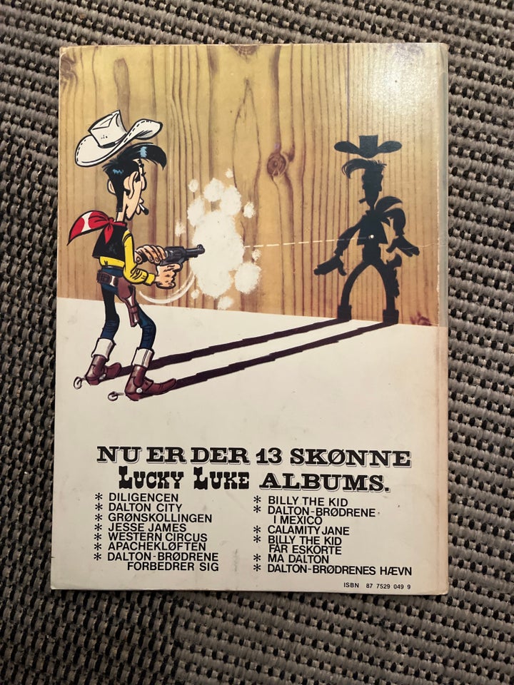 Lucky Luke nr 13, Tegneserie