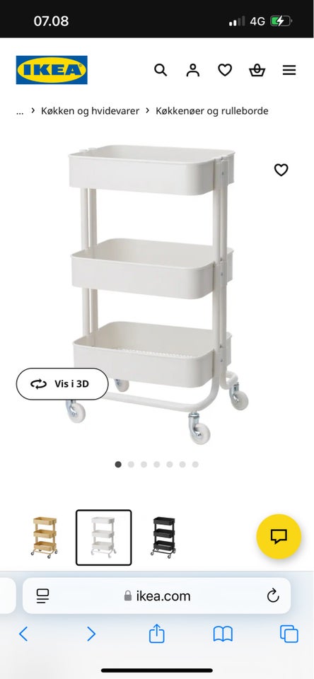 Rullebord, Ikea Råskig