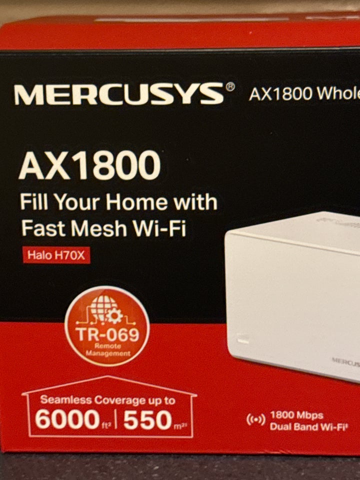 Router wireless Mercusys H70X