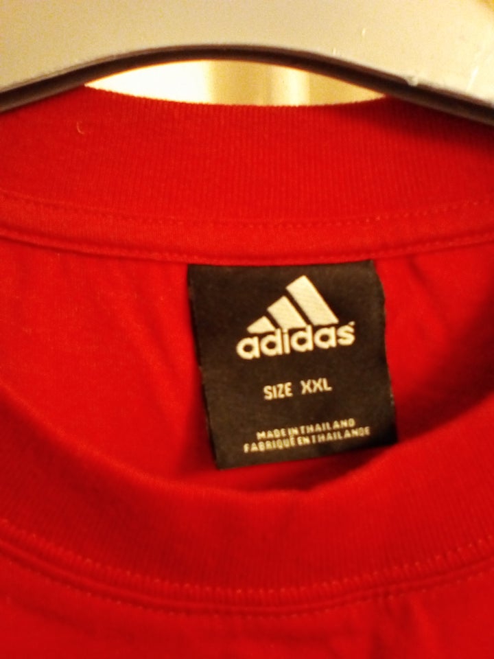 T-shirt, DBU ADIDAS fodboldtrøje -