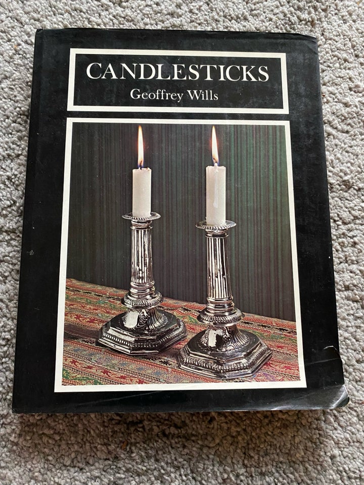 CANDLESTICKS bog lysestager,