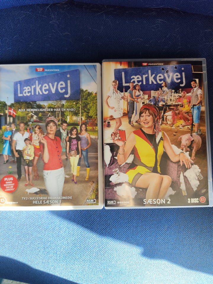 Lærkevej sæs 1 og 2 DVD TV-serier