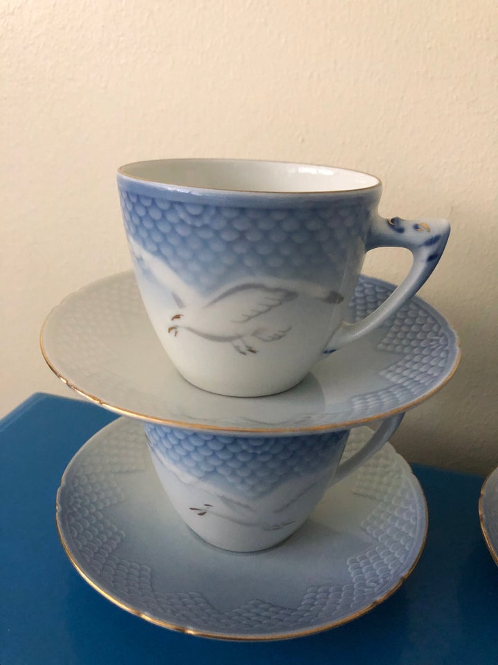 Porcelæn 4stk kaffekopper med