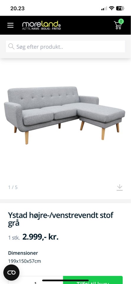 Sofa 3 pers