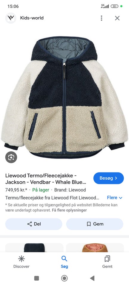 Fleece Fleece jakke  Liewood