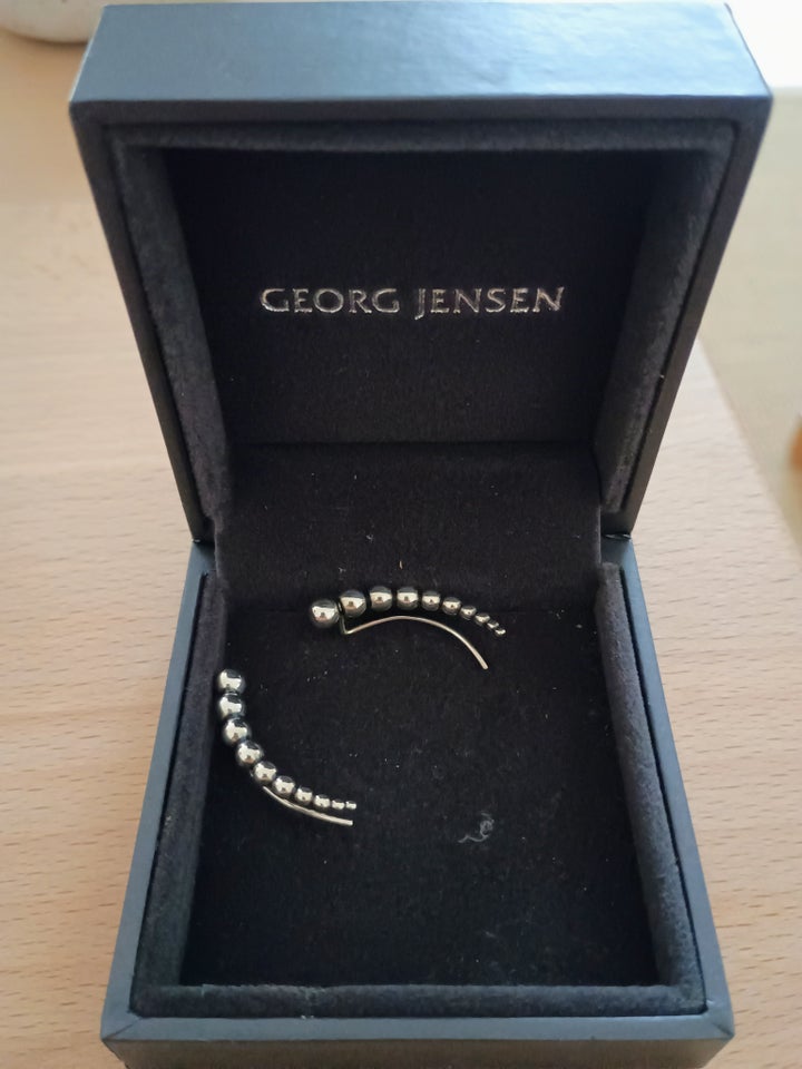 Øreringe, sølv, Georg Jensen