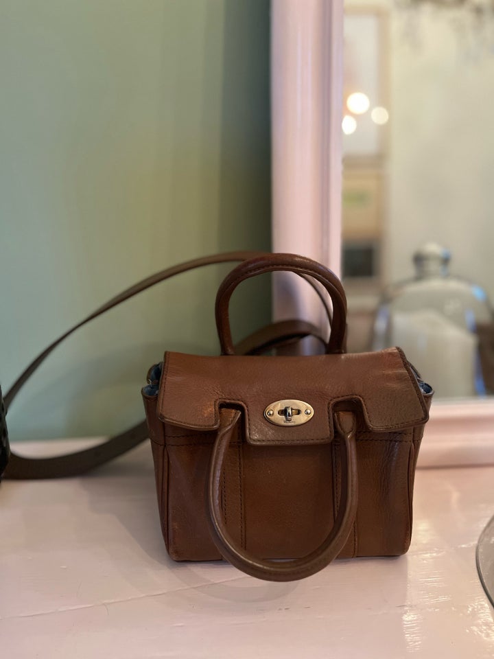 Crossbody, Mulberry, læder