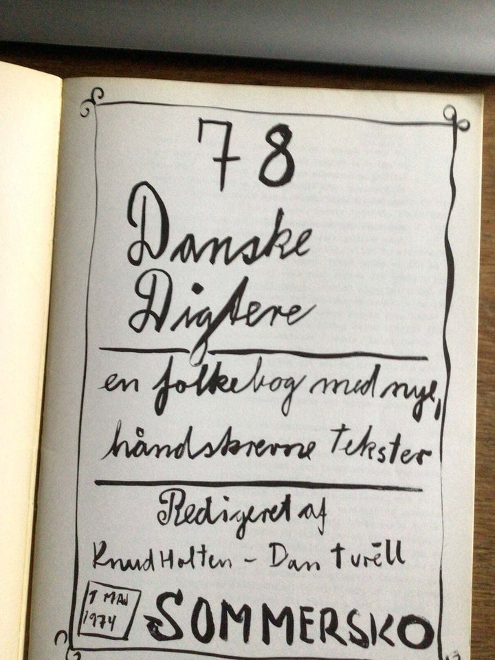 78 danske digtere, Sommersko m.m.,