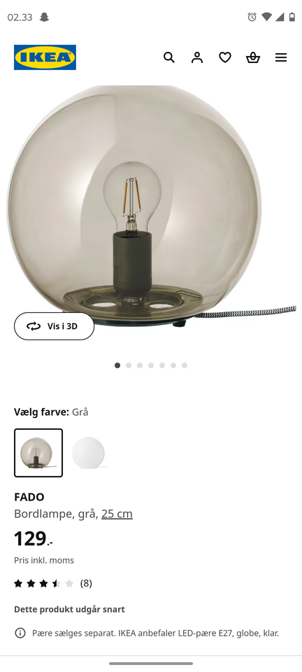 Lampe, Fado