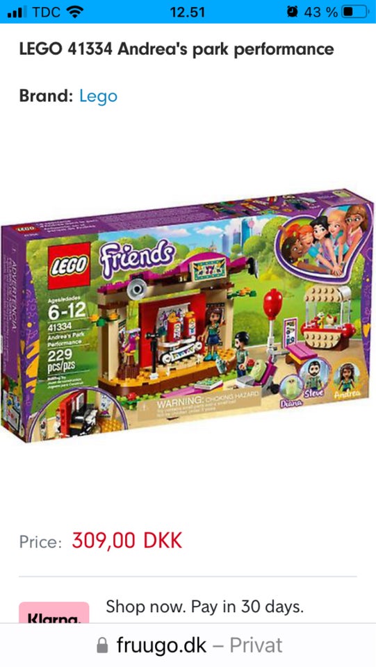 Lego Friends 41334