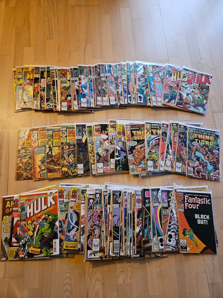 US COMICS (98 stk), Marvel,