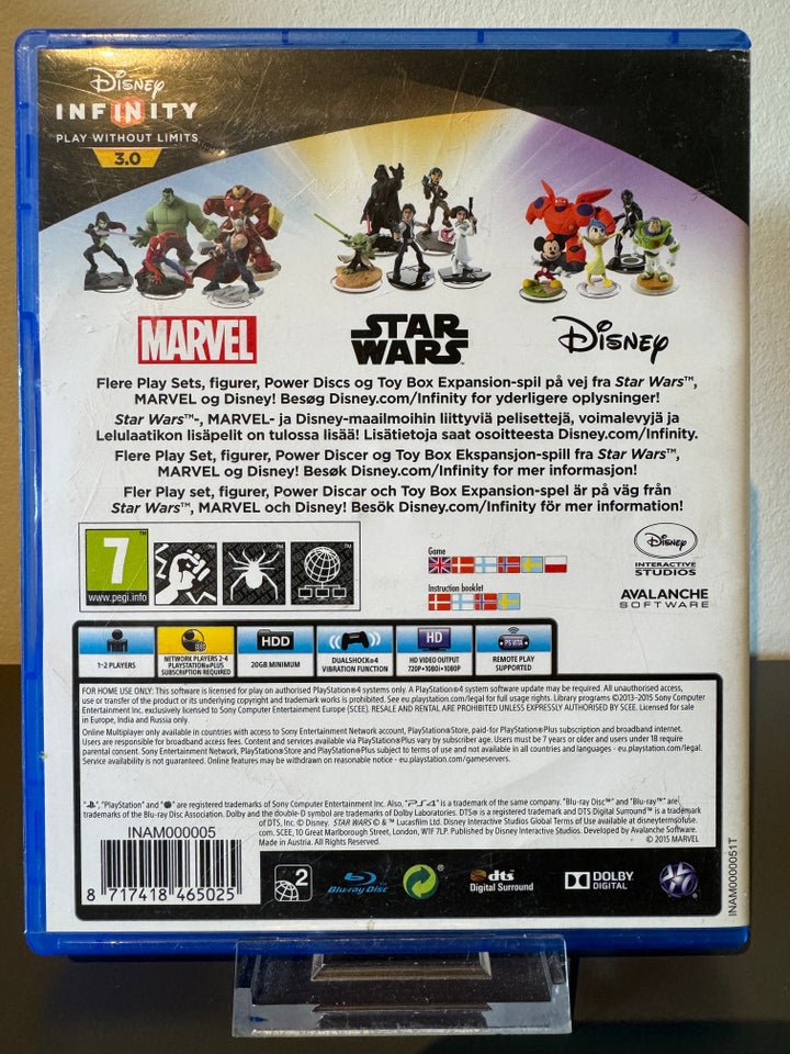 Disney Infinity 30 PS4 anden