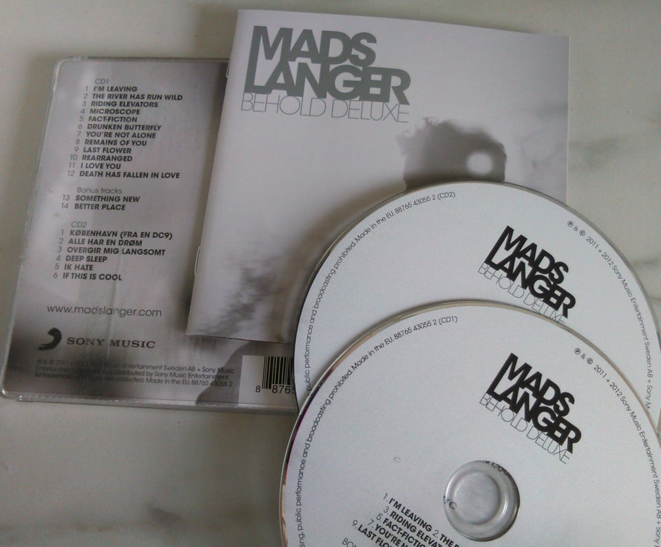 MADS LANGER: BEHOLD DELUXE (2CD,