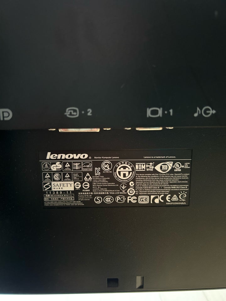 Lenovo, LT2252pwD, 22 tommer