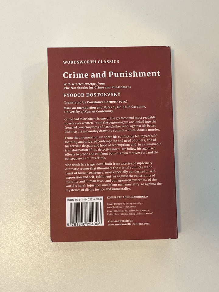 Crime and punishment