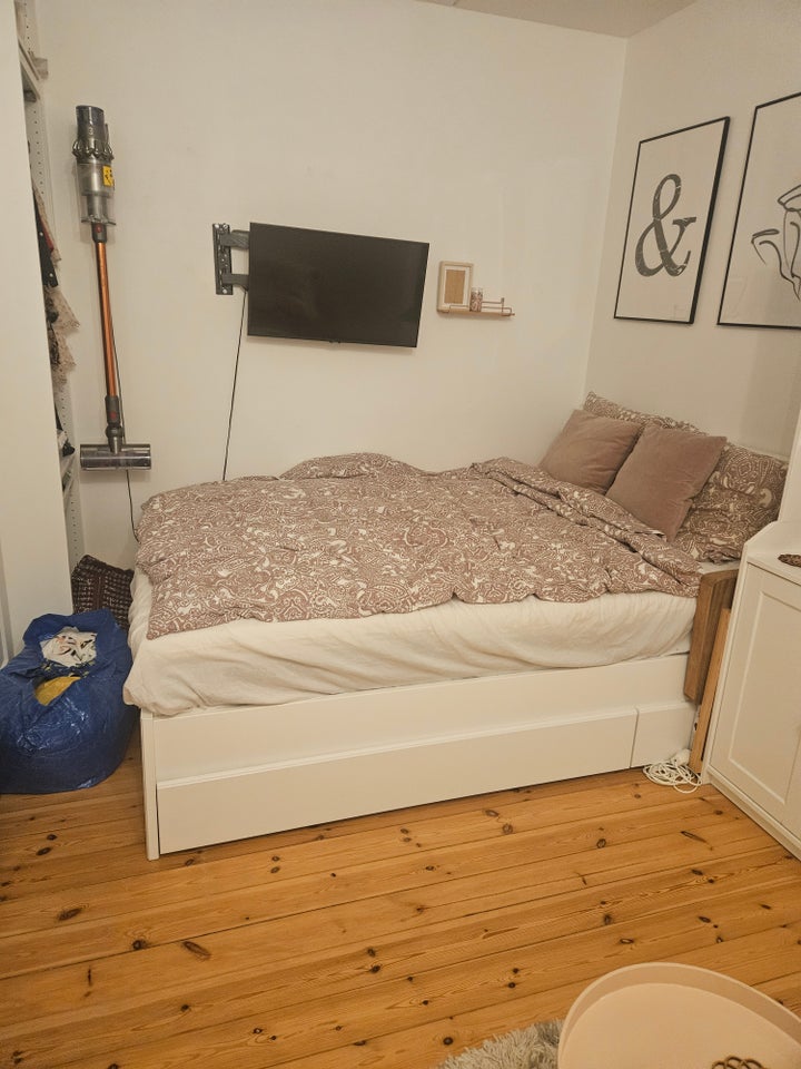 Dobbeltseng, Ikea, b: 140 l: 200