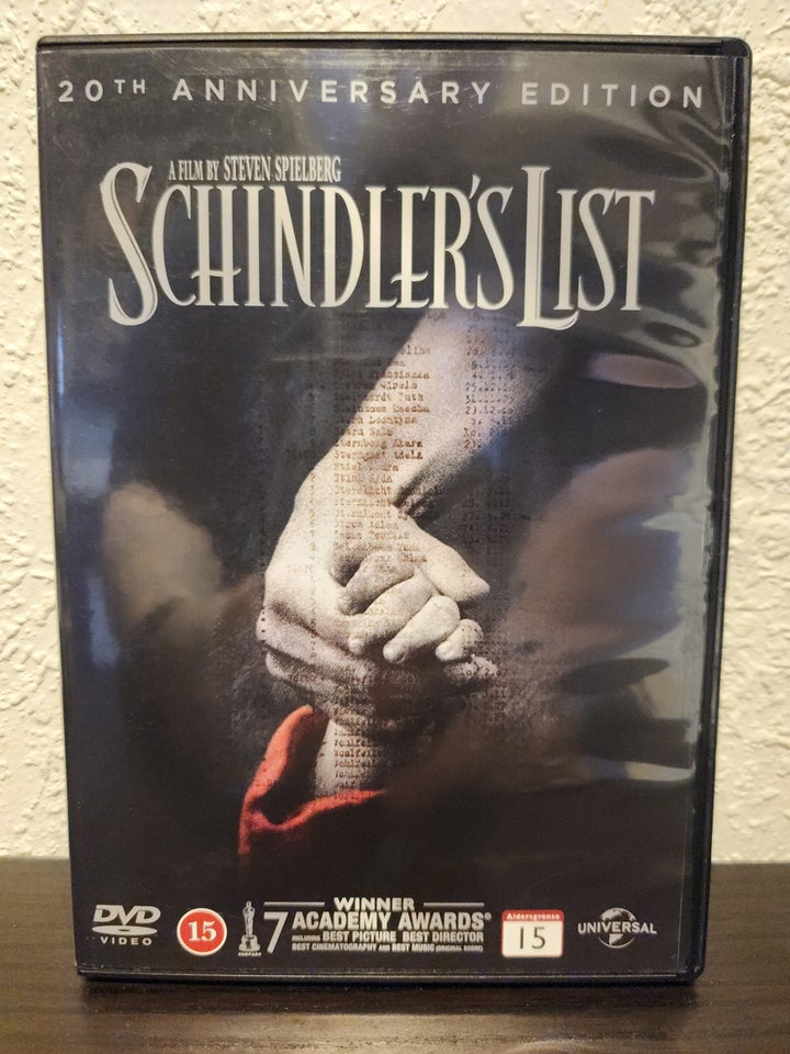 Schindlers List, DVD, andet