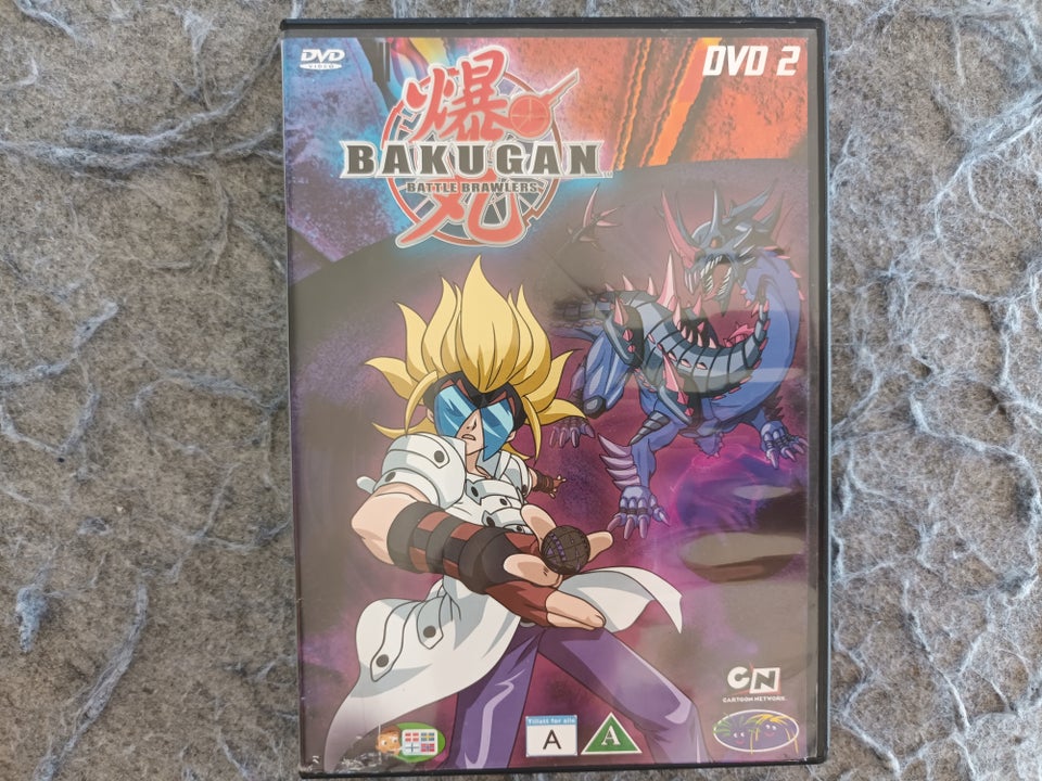 Bakugan, DVD, tegnefilm