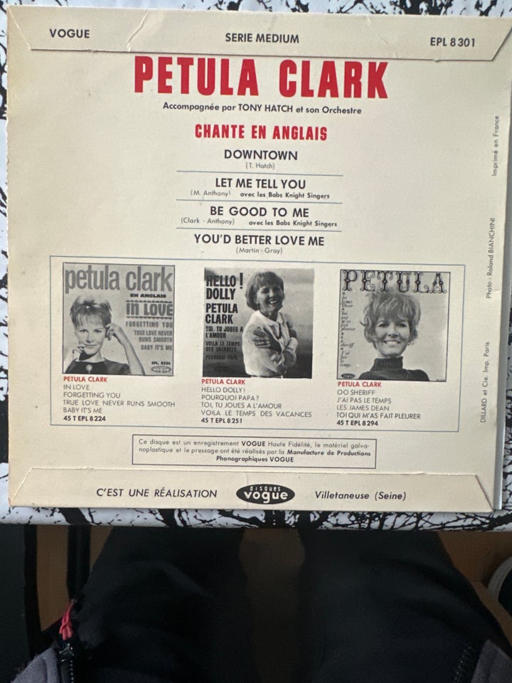 EP, Petula Clark