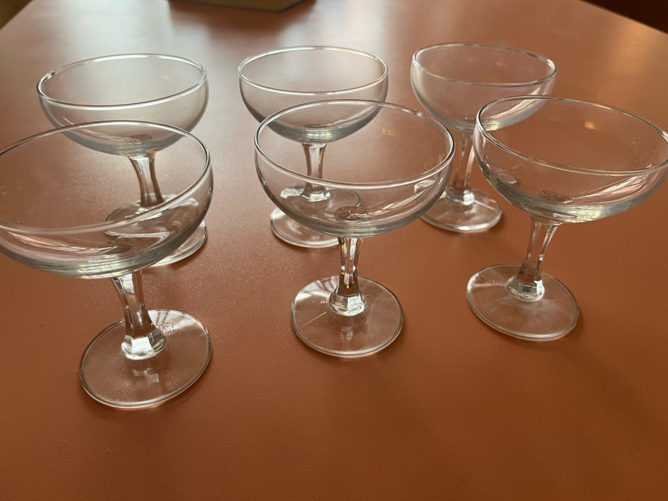 Glas, champagneglas, retro