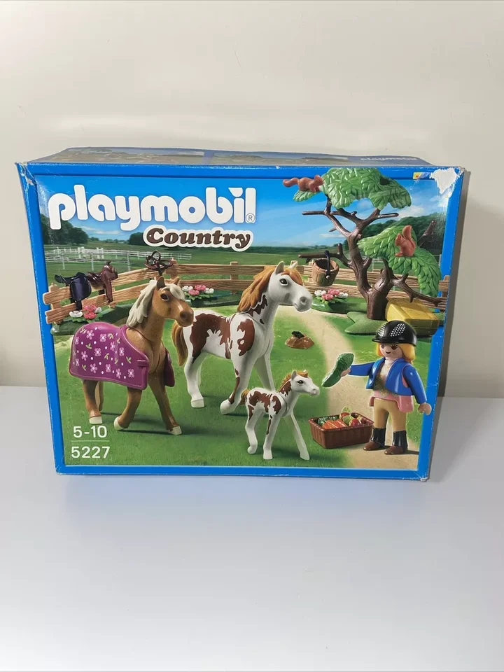 Playmobil, Hestefold med pige,