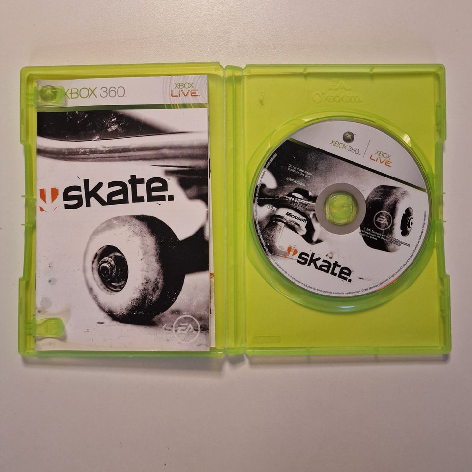 Skate  Xbox 360 sport