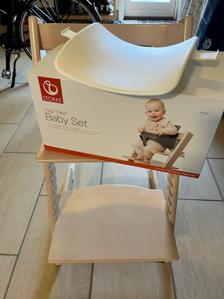 Højstol Stokke Trip Trap med baby