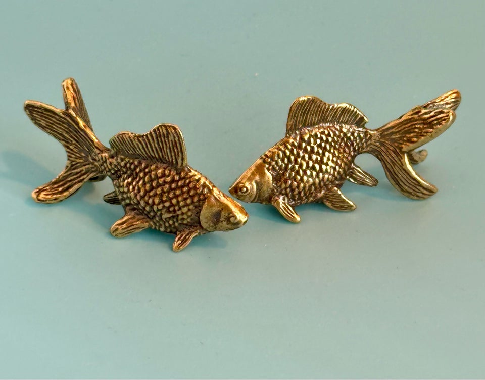 Miniaturer figurer af guldfisk
