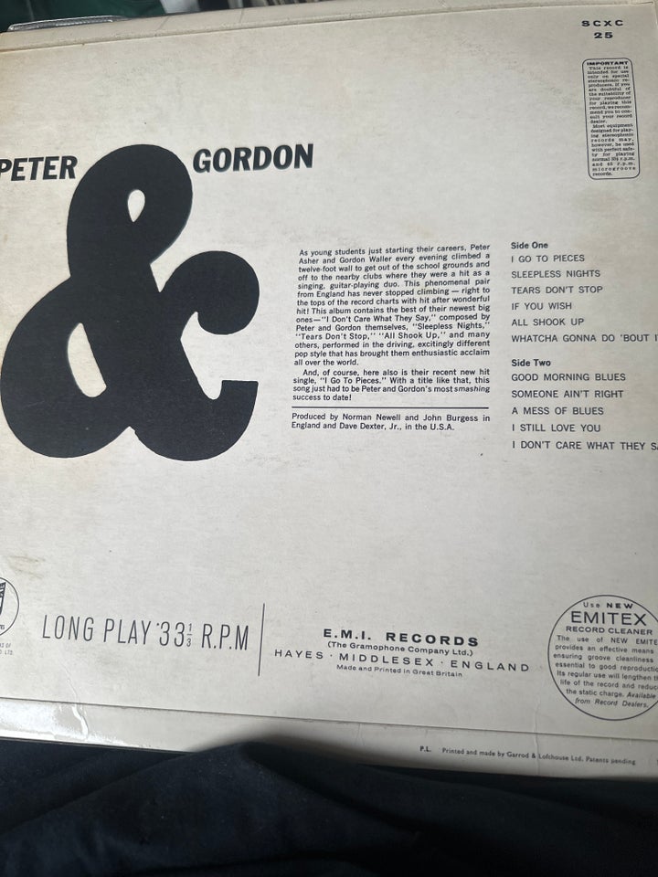 LP, Peter and Gordon