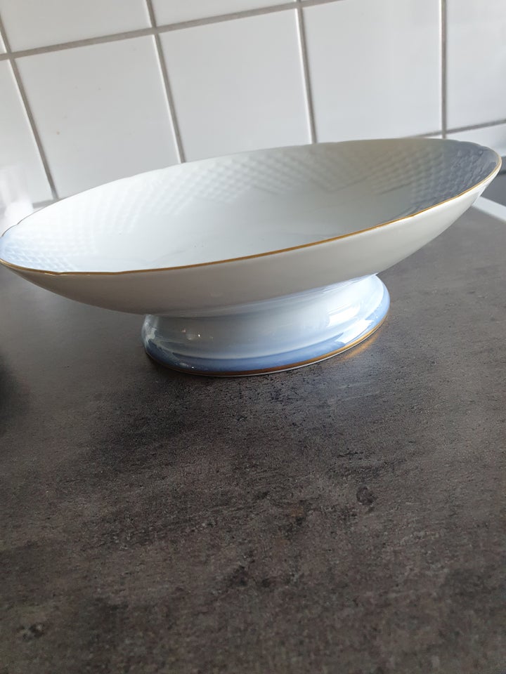 Porcelæn, Mågestel, frugt skål