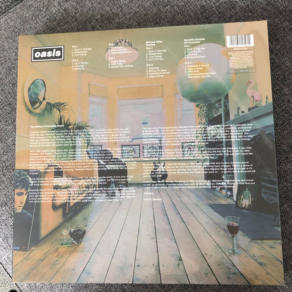 LP, Oasis , 4lp